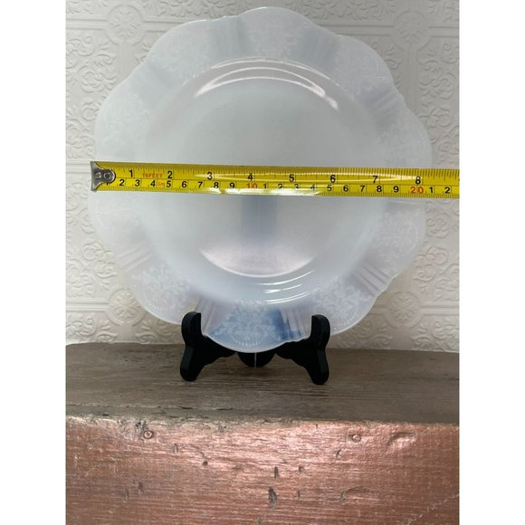 Vintage MacBeth Evans American Sweetheart Glass Monax Opalescent 4 pc Setting - Picture 14 of 15